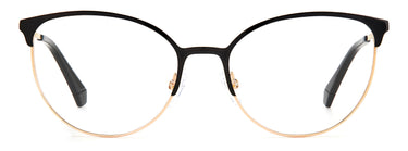 Premium Women Polaroid Eyeglasses: PLD D443 - Black & Gold - SpecSMART Eye Clinic (Front View)